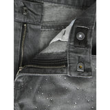 Name It Dark Grey Denim Nkfbella Wide Rhine Jeans 6608-Im