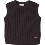Name It Chocolate Plum Nmmraffat Strikk Slipover