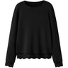 Name It Black Nkfrosima Ls Slim Topp