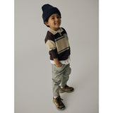 Name It Chocolate Plum With N Nmmral Ls Strikk Polo