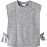 Name It Grey Melange Nkfrianni Strikk Vest