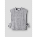 Name It Grey Melange Nkfrianni Strikk Vest