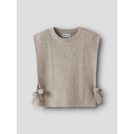 Name It Island Fossil Nkfrianni Strikk Vest