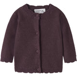 Name It Catawba Grape Tone In Tone Lurex Nbfradia Ls Strikk Card