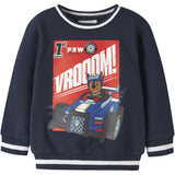 Name It Navy Blazer Nmmodin Paw Nreg Sweat Eske Bru Cplg