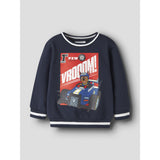 Name It Navy Blazer Nmmodin Paw Nreg Sweat Eske Bru Cplg