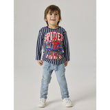 Name It Navy Blazer Nmmonce Spider Ls Nreg Topp Mar