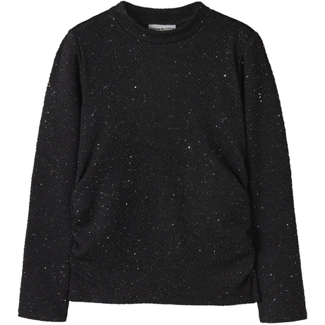 Name It Black Nkfretna Ls Slim Topp