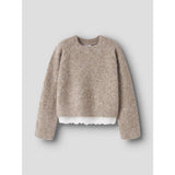 Name It Island Fossil Nkfsacha Ls Loose Strikk