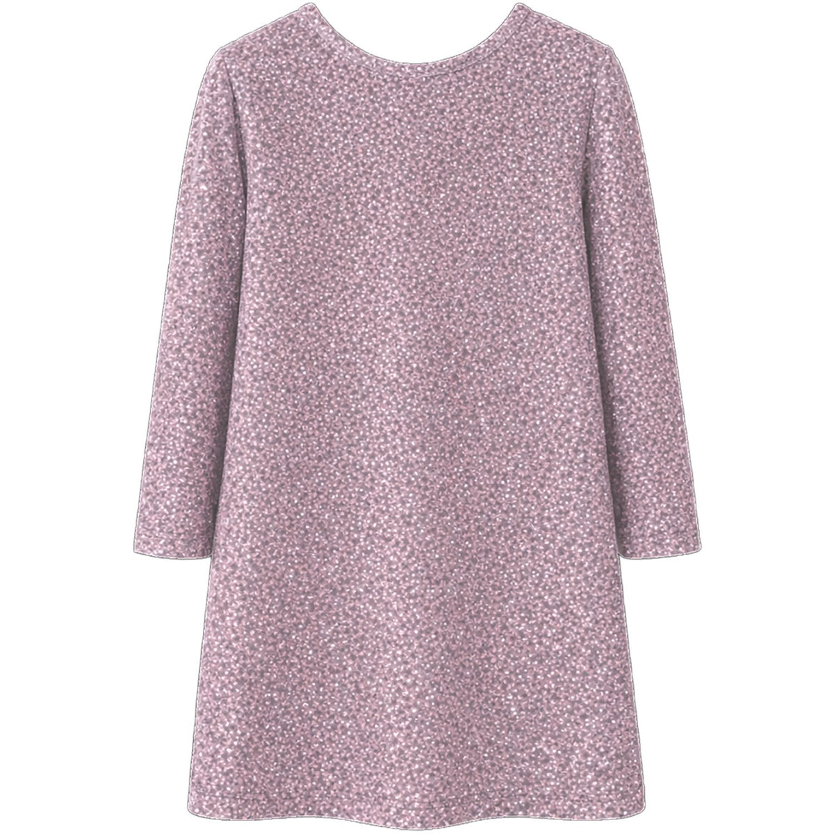 Name It Mauve Shadows Nkfditsa Ls Kjole