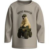 Name It Island Fossil Monstertruck Polar Bear Nmmvoto Ls Nreg Topp