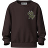 Name It Chocolate Plum Jurassic Prankster Nmmvildar Ls Nreg Sweat Bru