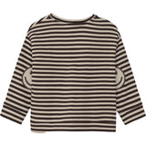 Fliink Coffee Bean / Sandshell Alvin Ls Stripe Collegegenser