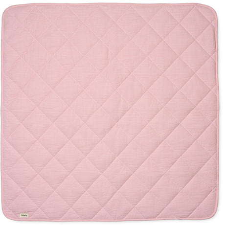 Lalaby Tiny Check Pink Vattert Baby Teppe