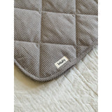 Lalaby Tiny Check Brown Vattert Baby Teppe