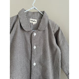 Lalaby Tiny Check Brown Classic Pj Drakt