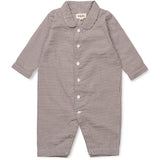 Lalaby Tiny Check Brown Classic Pj Drakt