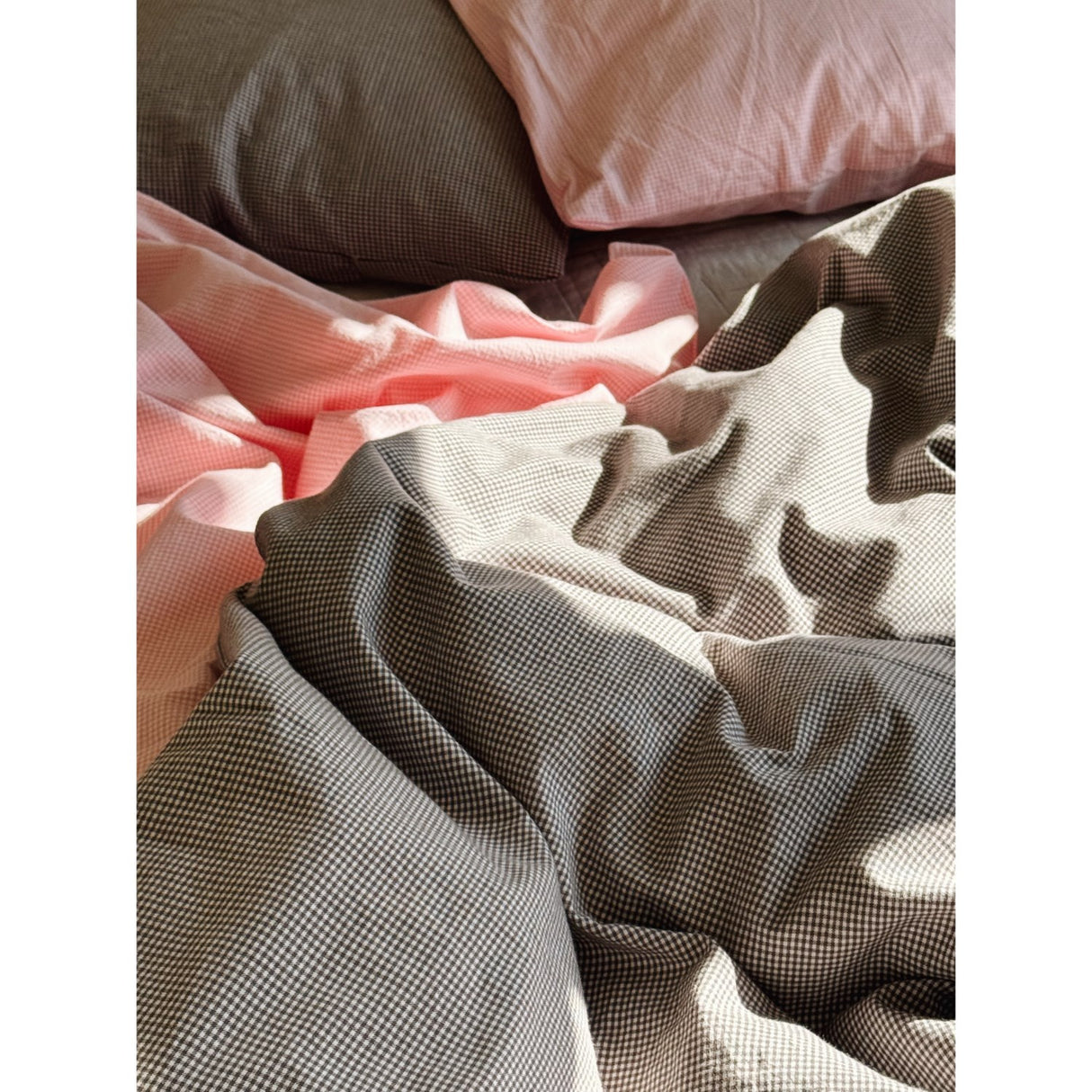 Lalaby Tiny Check Pink Classic Baby Sengetøy