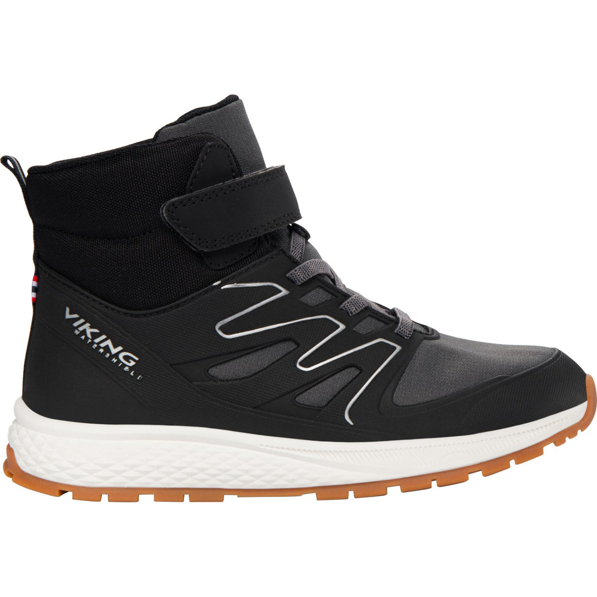 VIKING Black/Charcoal Equip Defence Warm WP 1V