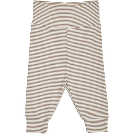 Müsli Balsam Cream/ Walnut Mini Stripe Rib Bukser