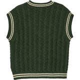 Müsli Forest Green Strikk Cable Vest