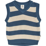 Müsli Navy Strikk Stripe Vest Baby
