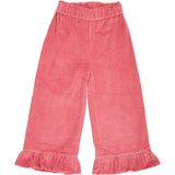 Müsli Baroque Rose Corduroy Frill Wide Leg Bukser
