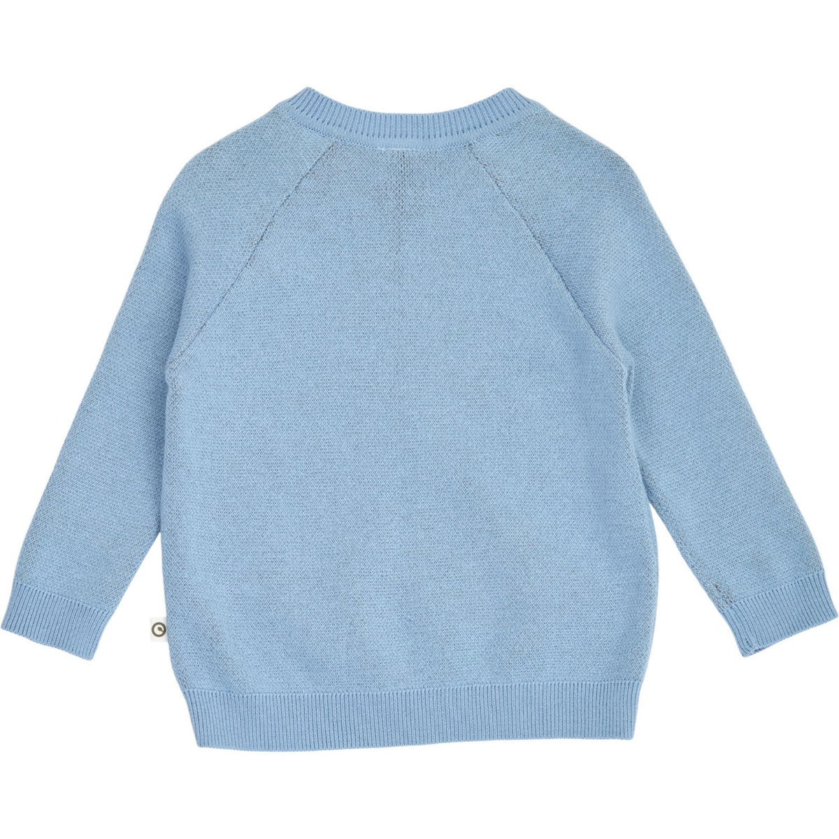 Müsli Soft Blue Storybook Strikk Jacquard Sweater Baby