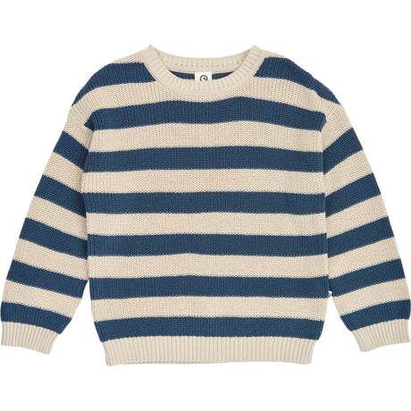 Müsli Navy Strikk Stripe Sweater