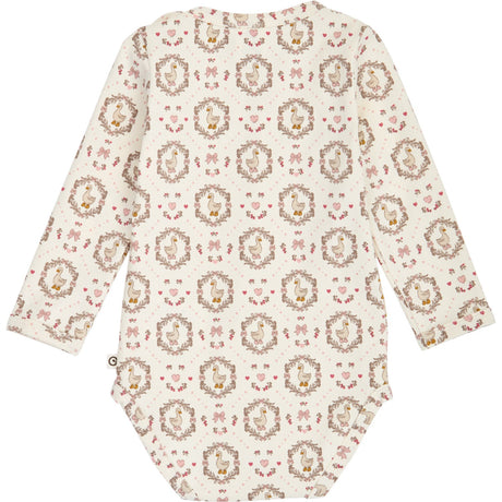Müsli Balsam Cream/ Blush/ Baroque Rose Heritage Duck L/S Gather Body