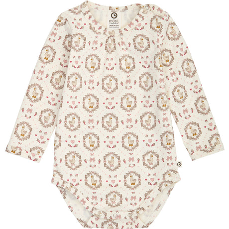 Müsli Balsam Cream/ Blush/ Baroque Rose Heritage Duck L/S Gather Body