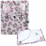 TOPModel Cosy Cat Dagbok Med Lås Lilac