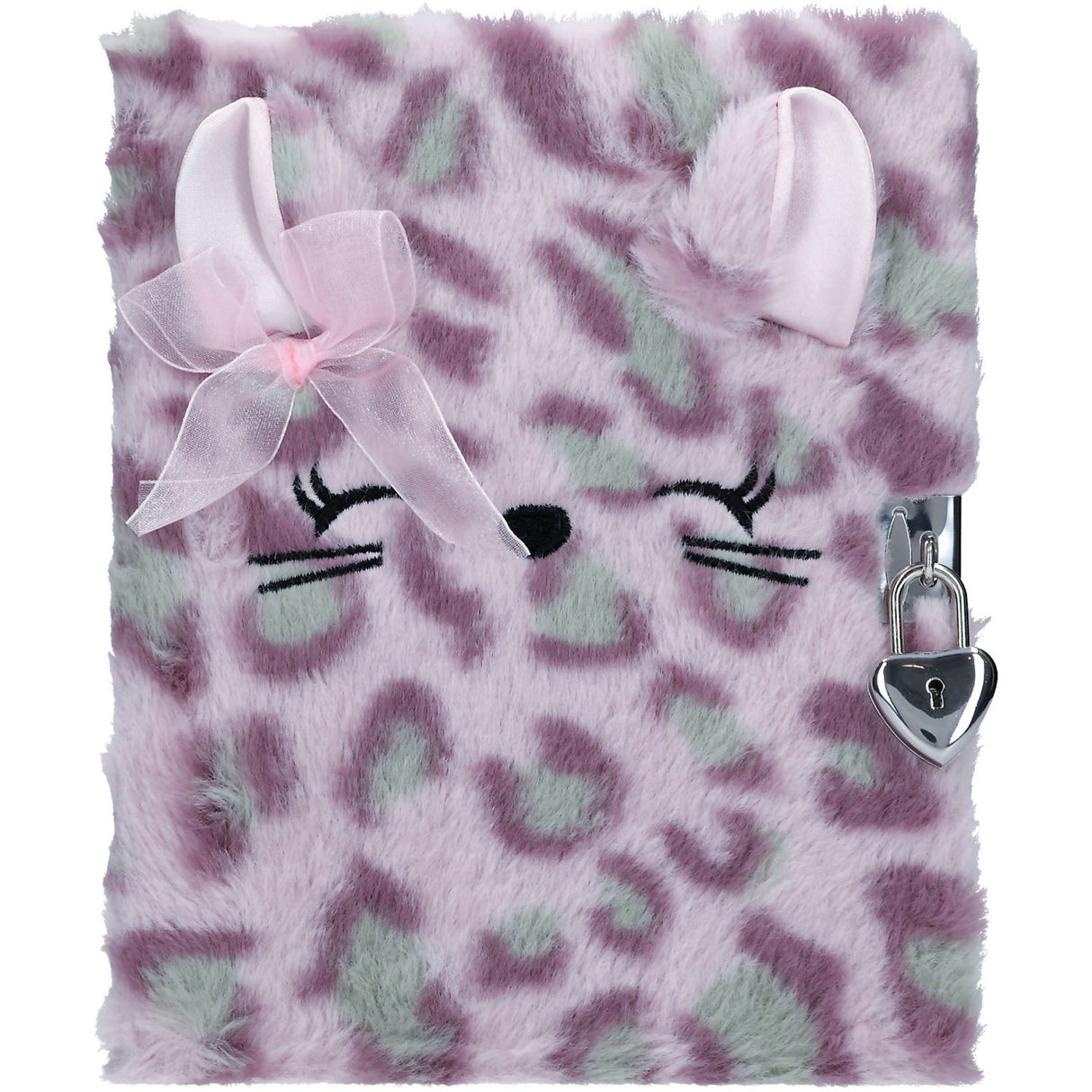 TOPModel Cosy Cat Dagbok Med Lås Lilac