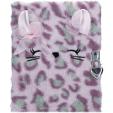TOPModel Cosy Cat Dagbok Med Lås Lilac