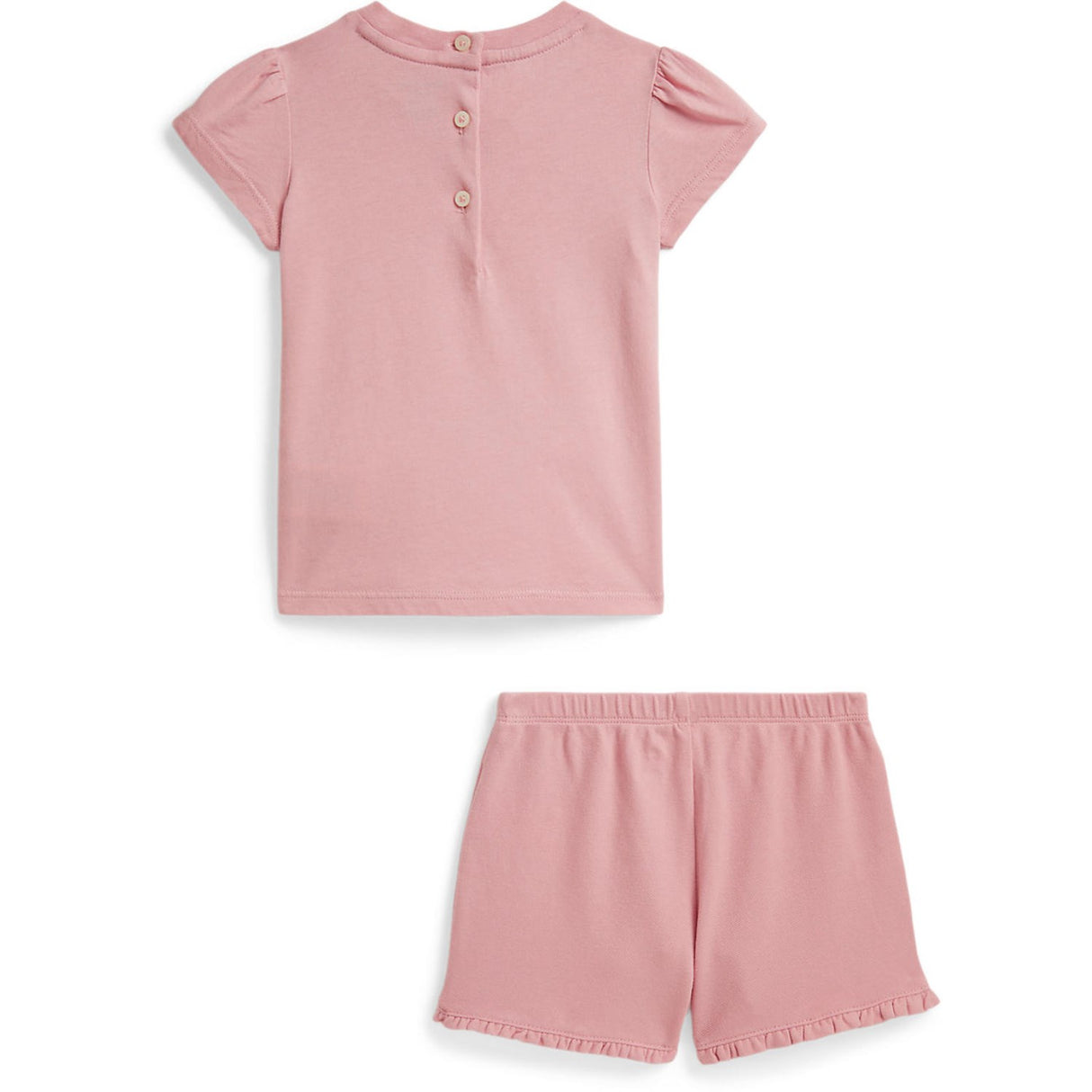 Ralph Lauren Baby Adirondack Rose Shorts Sett