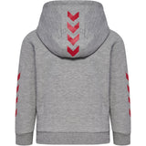 Hummel Grey Melange Jr Reg Dbu Hettegenser