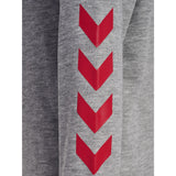Hummel Grey Melange Jr Reg Dbu Hettegenser