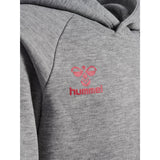 Hummel Grey Melange Jr Reg Dbu Hettegenser