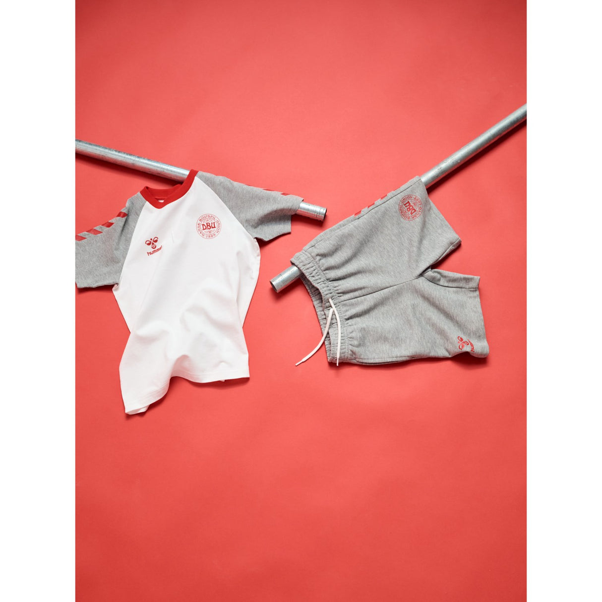 Hummel Grey Melange Jr Reg Dbu Shorts