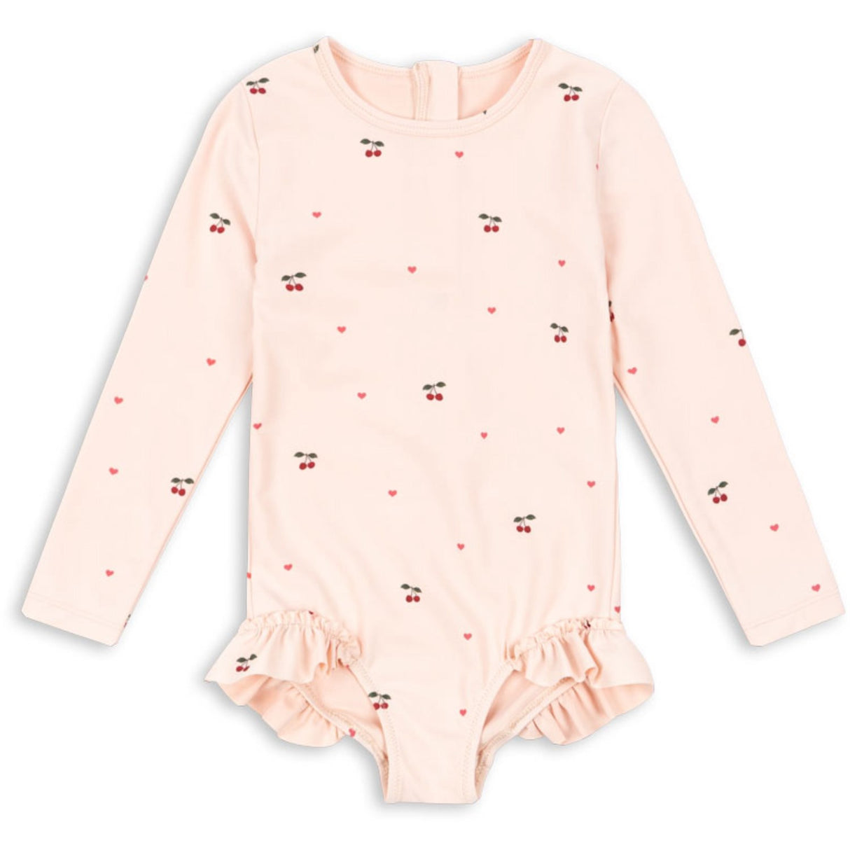 Konges Sløjd Cherry Coeur Rose Merle Ls Badedrakt Grs