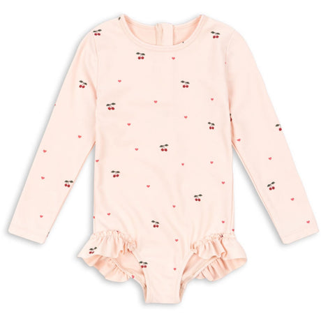 Konges Sløjd Cherry Coeur Rose Merle Ls Badedrakt Grs