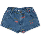 Konges Sløjd Ma Grande Cerise Denim Magot Shorts Gots