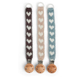 Smallstuff Light Blue Hearts Smokkesnor