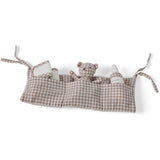Smallstuff Delicate Nature Gingham Oppbevaring Med Accessories Til Dukkeseng