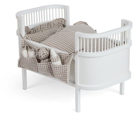 Smallstuff Delicate Nature Gingham Oppbevaring Med Accessories Til Dukkeseng
