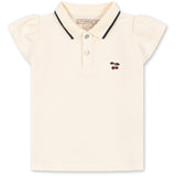 Konges Sløjd Antique White Florita Polo Skjorte Ocs