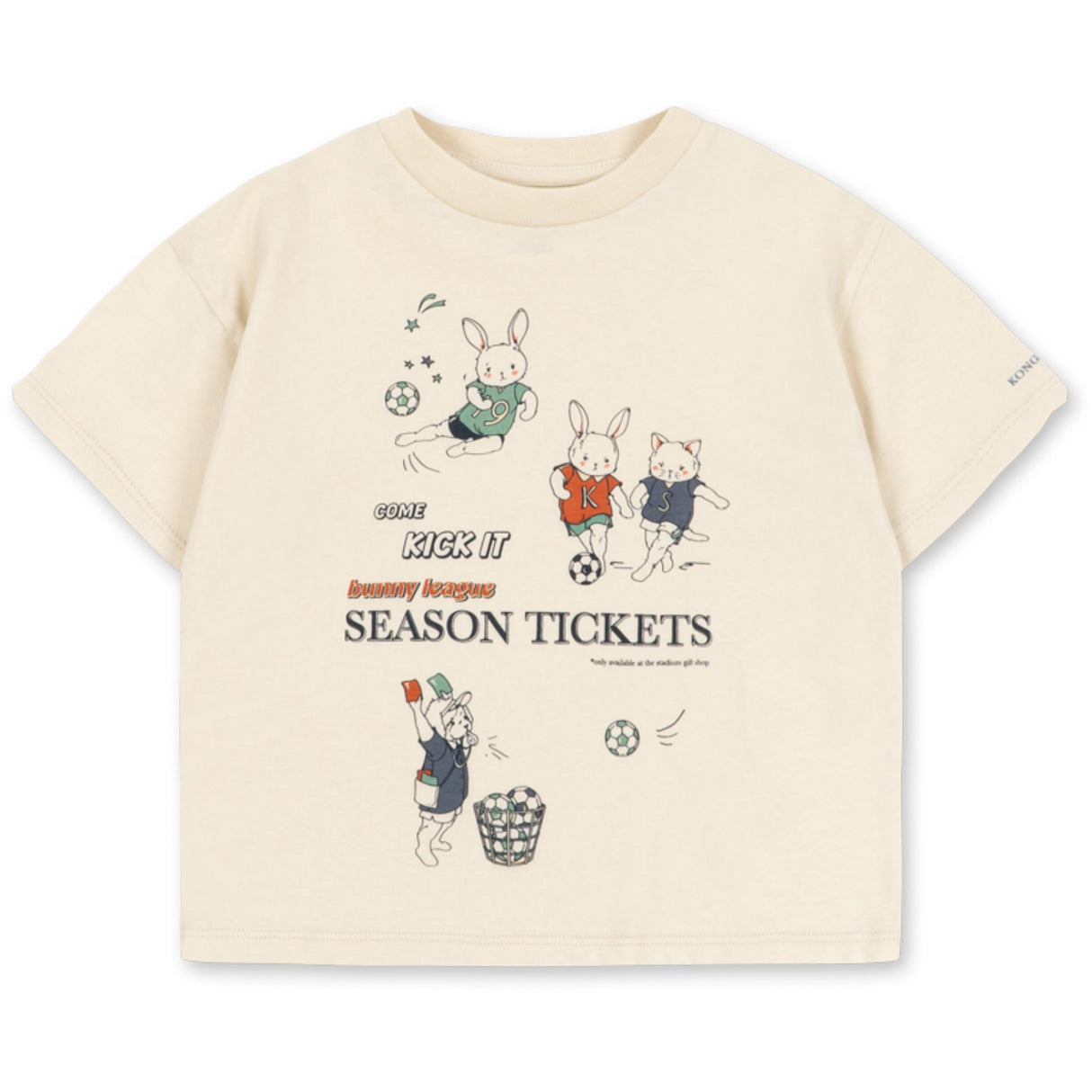 Konges Sløjd Almond Milk Famo Tee Gots