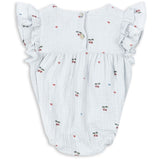 Konges Sløjd Cherry Blue Coeur Coco Romper Gots