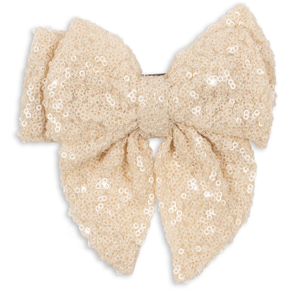 Konges Sløjd White Smoke Aries Paljet Bue Hair Clip