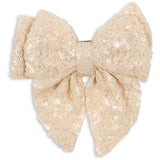 Konges Sløjd White Smoke Aries Paljet Bue Hair Clip